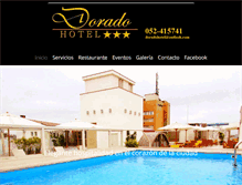 Tablet Screenshot of doradohoteltacna.com